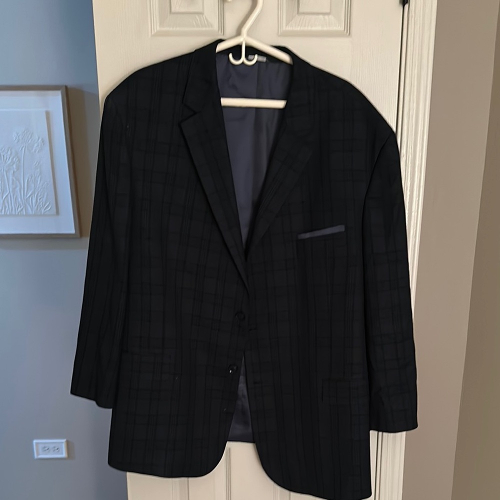 Oak Hill Navy big & tall Men's Blazer